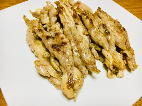 シンプルに☆せせりのガーリック焼き